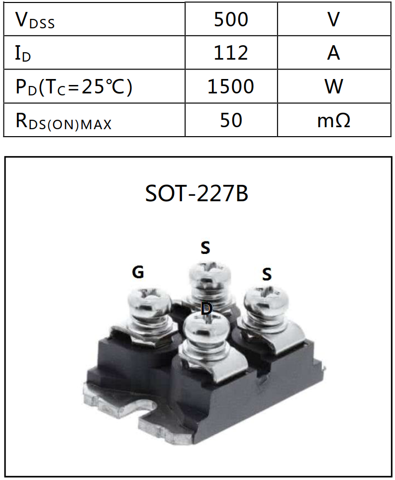 500V112A MOS